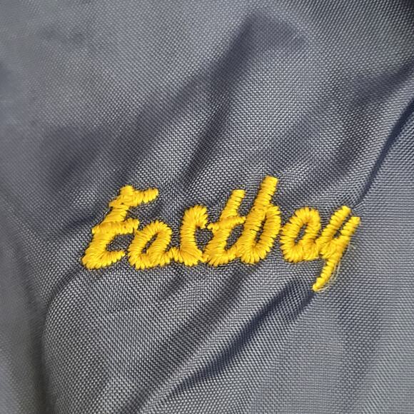 Vintage Eastbay Pullover Windbreaker Large 23x23 Boxy Blue - Picture 14 of 15